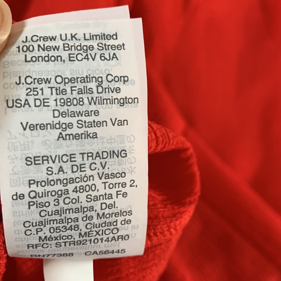 Madewell puffy sleeve red top size XS - Picture 15 of 15